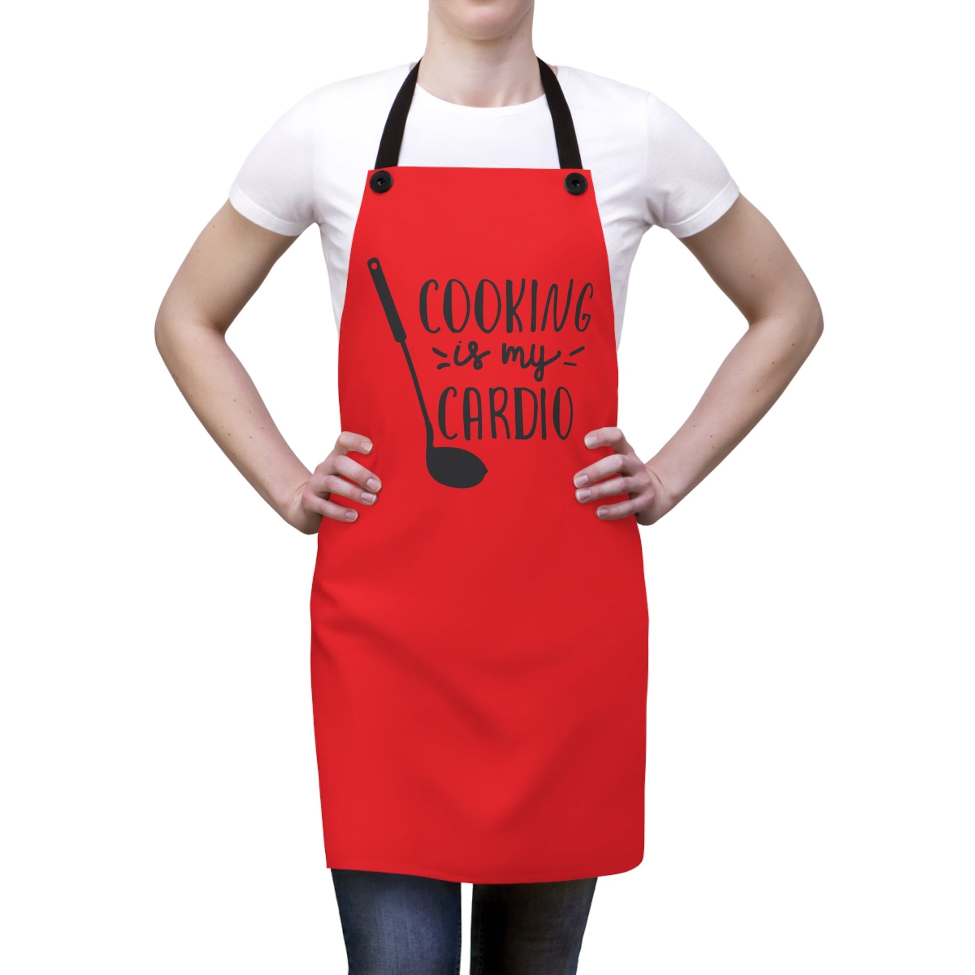 Cooking is my Cardio - One Size - Apron