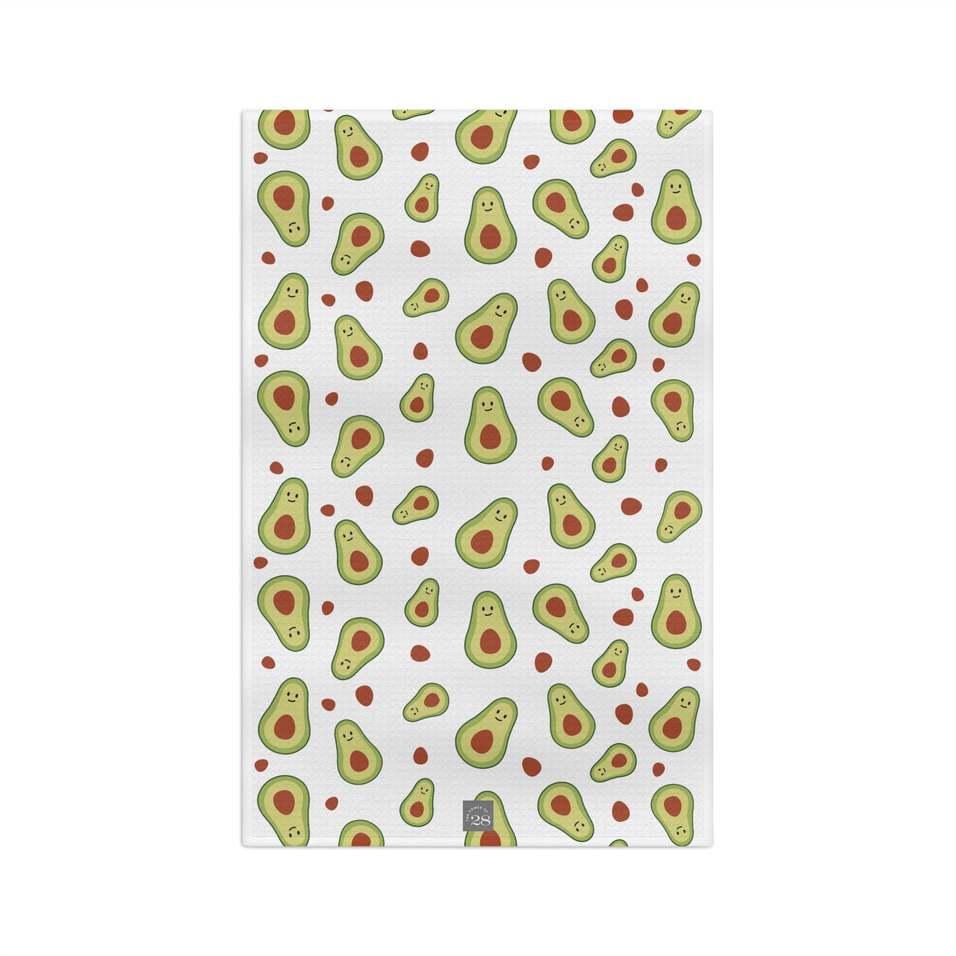 Cute Avocado - 16’’ × 25’’ - Tea Towel