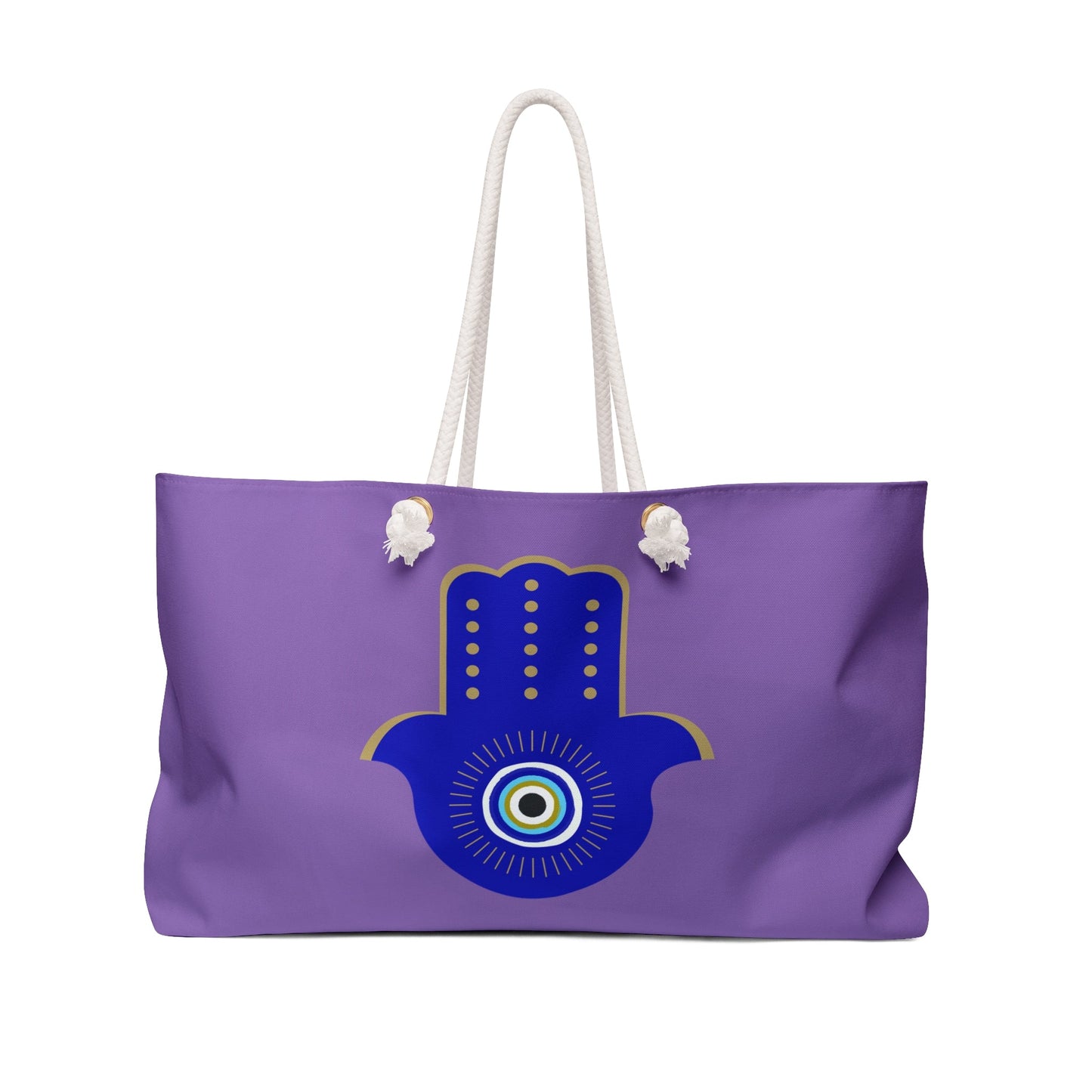 Speak to the Hamsa - 24’’ × 13’’ - Beach Bag