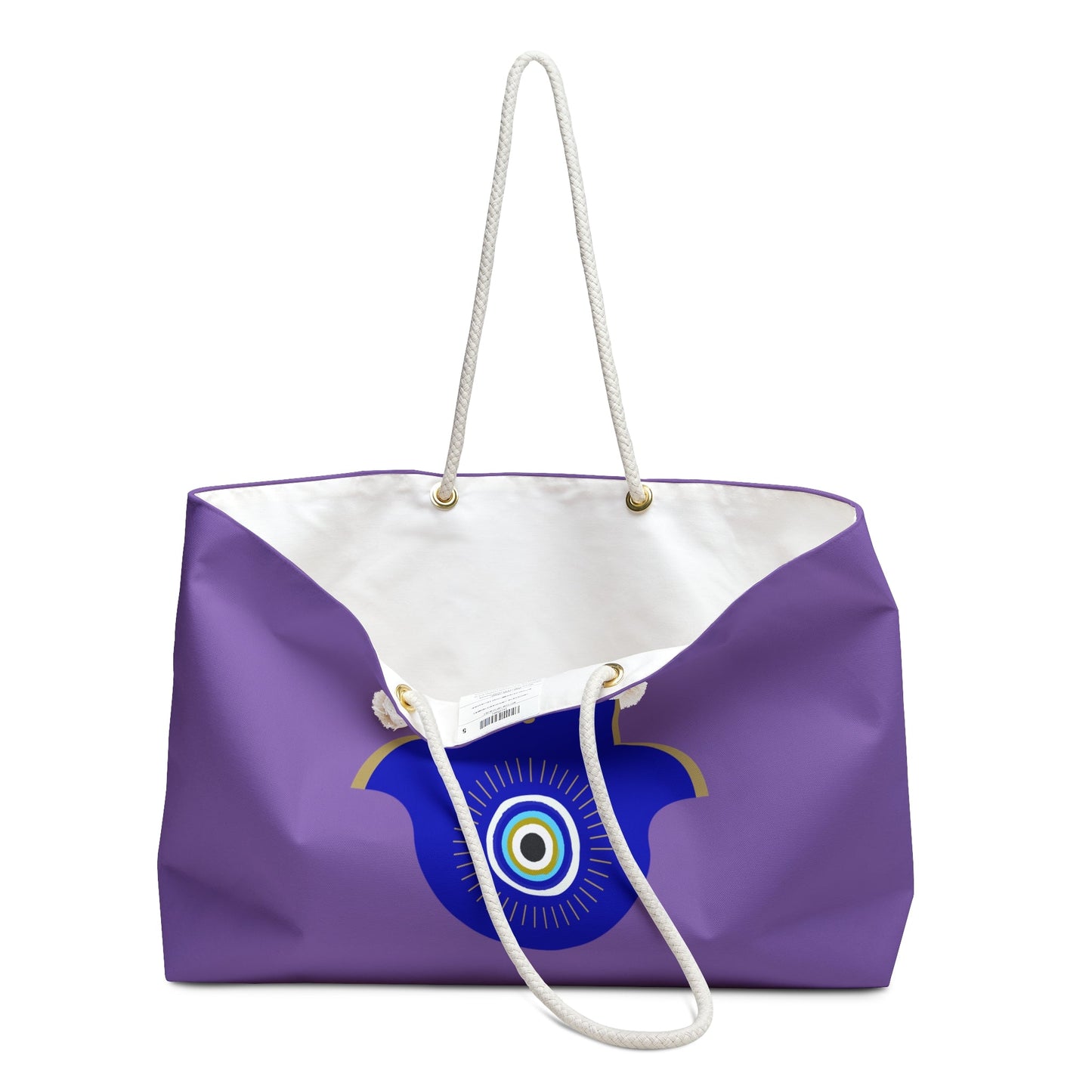 Speak to the Hamsa - 24’’ × 13’’ - Beach Bag