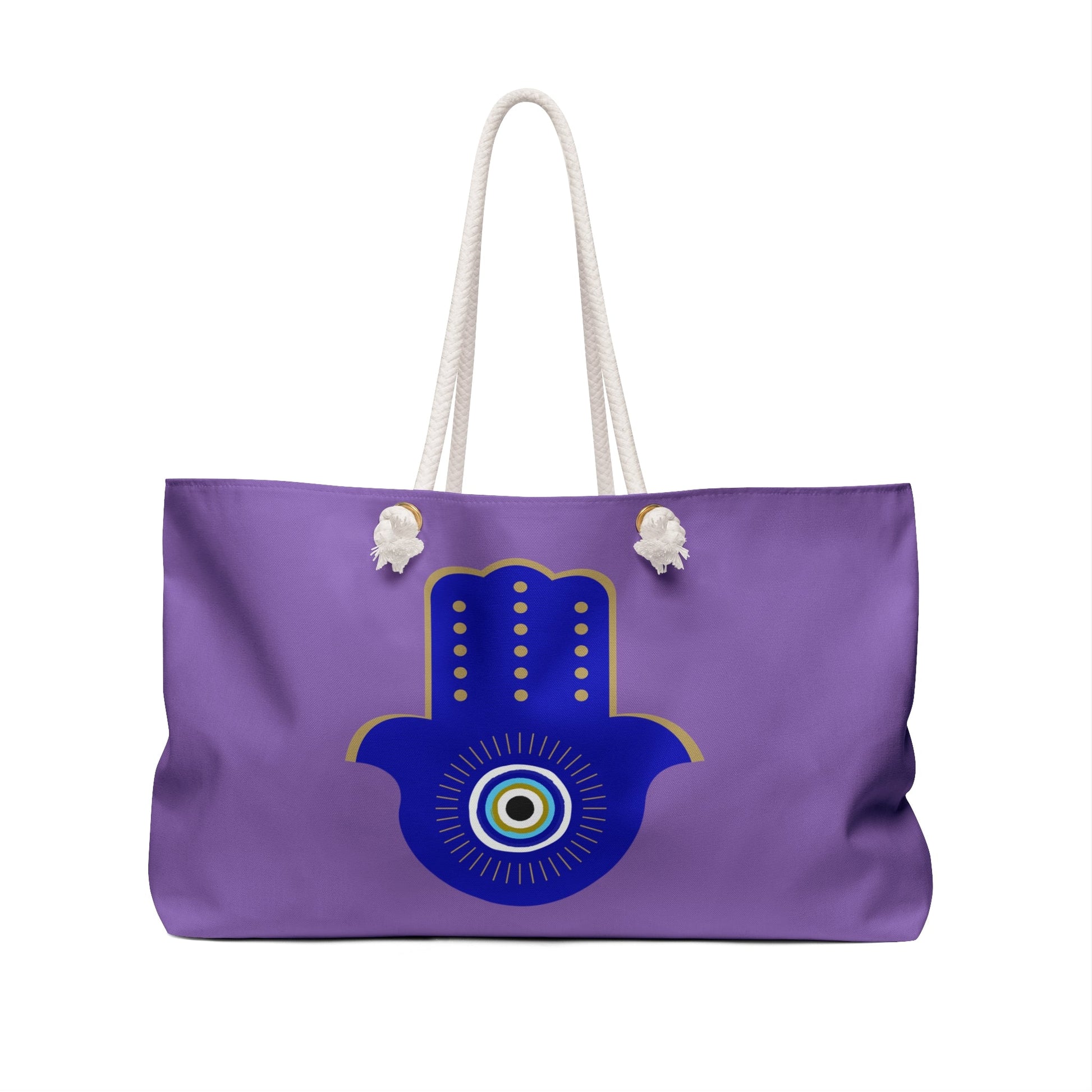 Speak to the Hamsa - 24’’ × 13’’ - Beach Bag